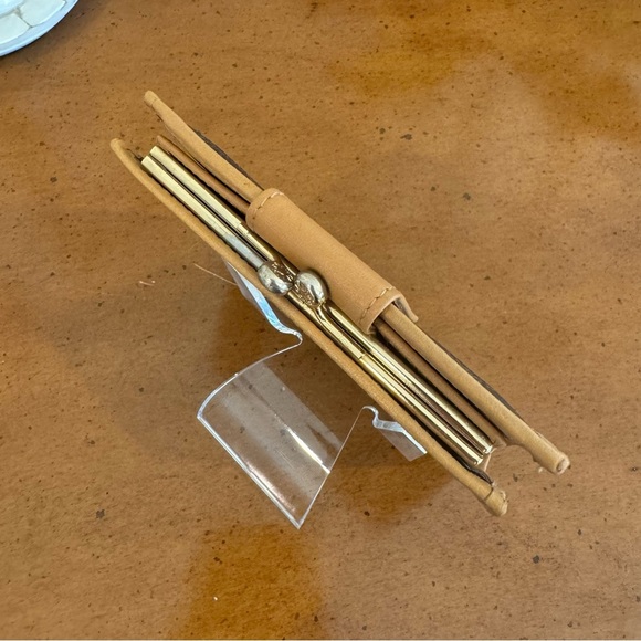 CELINE Macadam Blason Clasp Wallet Brown - Picture 3 of 13